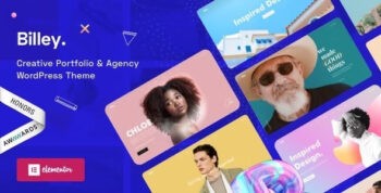 Billey (v1.8.4) Creative Portfolio & Agency Elementor WordPress Theme