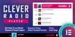 CLEVER-HTML5-Radio-Player-With-History-Shoutcast-and-Icecast-Elementor-Widget-Addon-Nulled