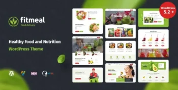 Fitmeal (v1.2.2) Organic Food Delivery and Healthy Nutrition WordPress Theme