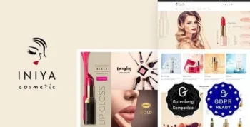 Iniya v3.1 Cosmetic WordPress Theme