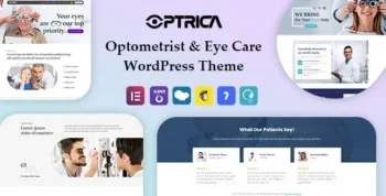 Optrica (v1.1) Optometrist & Eye Care WordPress Theme