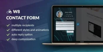W8 Contact Form v1.5.9 WordPress Contact Form Plugin