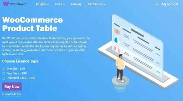 Woo Product Table PRO v2.0.4 [WooBeWoo]