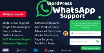 WordPress WhatsApp Support (v2.5.0) [Activated]