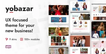 Yobazar Elementor WooCommerce WordPress Theme (v1.4.1)