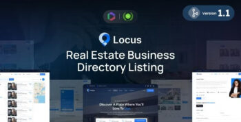 Locus (v1.1) Real Estate Business Directory Listing