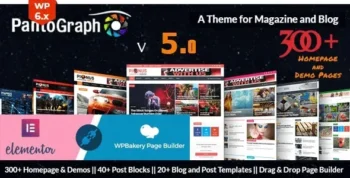 PantoGraph (v6.6.2) Newspaper Magazine Theme Download