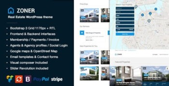 Zoner v4.2 Real Estate WordPress Theme