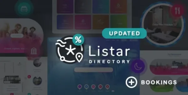 Listar (v1.5.4.92) WordPress Directory and Listing Theme