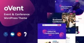 Ovent v1.0.9 Event & Conference WordPress Theme