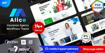 Alico v1.2.0 Insurance WordPress Theme