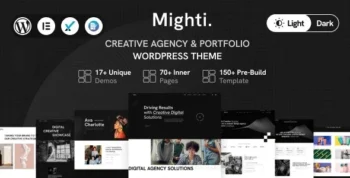 Mighti Creative Agency & Portfolio WordPress Theme