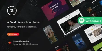 Zeen Next Generation Magazine WordPress Theme