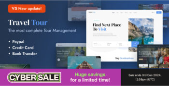 Travel Tour - Travel Booking WordPress
