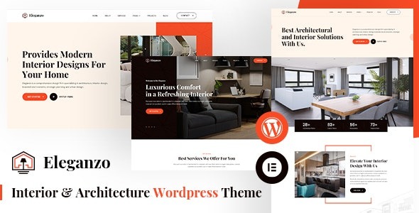 Eleganzo v1.0 Interior & Architecture WordPress Theme