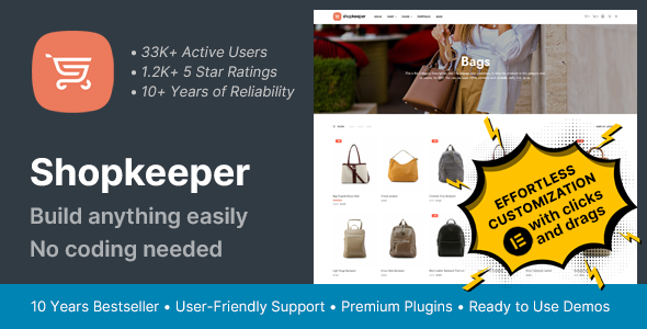 Shopkeeper Multi-Purpose WooCommerce Theme