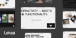 Leksa-Creative-Portfolio-Showcase-Theme-Nulled