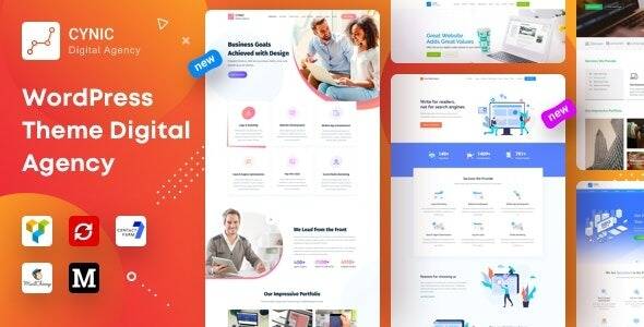 Agency Cynic Digital Agency, Startup Agency, Creative Agency WordPress Theme
